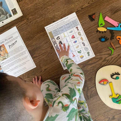 Rompecabezas facial Montessori estilo Picasso - Juguetes de logopedia
