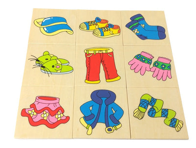Jeu d'ombres en bois - Jouets éducatifs mathématiques