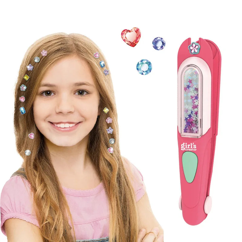 Hair Gem Creator™ - Brille de mille feux ! - Tampon à bijoux capillaires