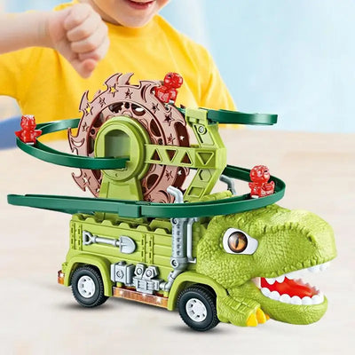 Dino Slide Truck™ - ¡Escalada y carreras con dinosaurios! - Camión de Dinosaurios