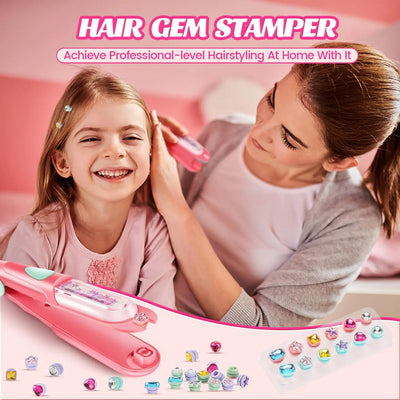 Hair Gem Creator™ - Brille de mille feux ! - Tampon à bijoux capillaires