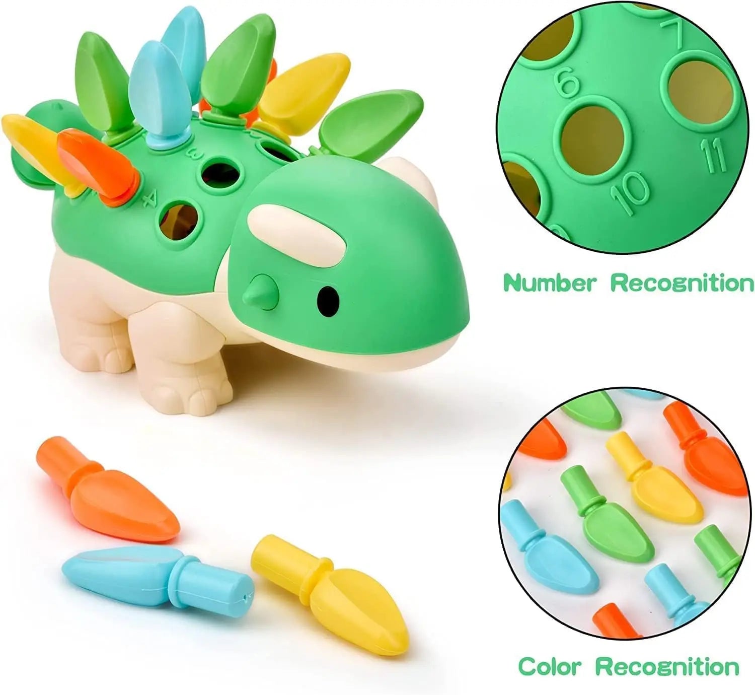 Dino Découverte™ - Couleurs et Chiffres - Motricité Fine