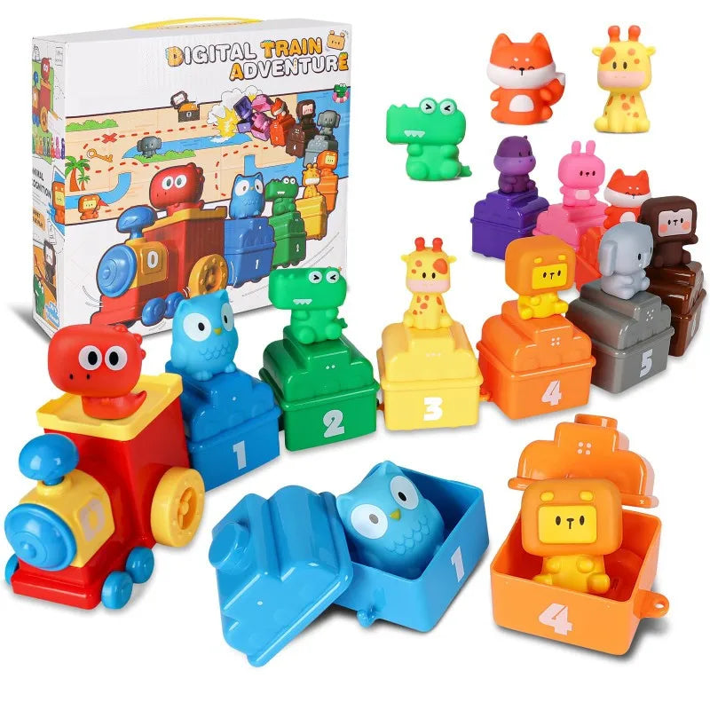 Digital Train Adventure™ - Amusant & éducatif - Train des chiffres