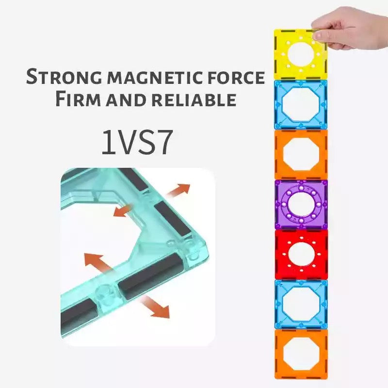 Onshine Magnetic Tiles Marble Run- Open ended Toys