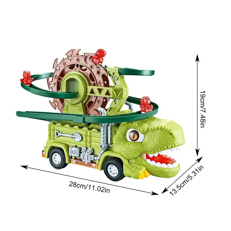 Dino Slide Truck™ - ¡Escalada y carreras con dinosaurios! - Camión de Dinosaurios