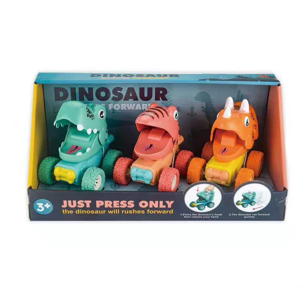 Dino Monstertruck™ - Course de dinosaures à pousser - Voitures Dino