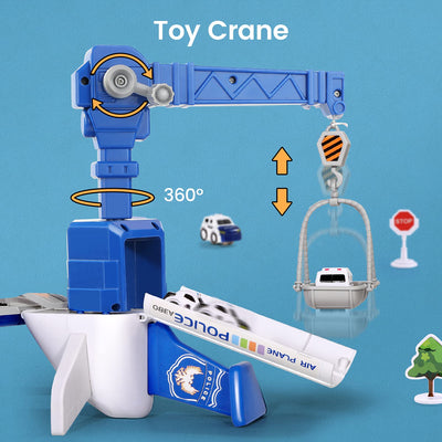Fidtoy Transport Cargo Avion Jouet pour Enfants de 3 ans et plus