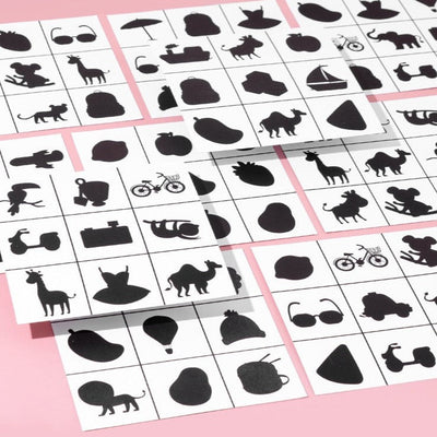 Jeu en bois Cherche l'ombre - Jouets mathématiques
