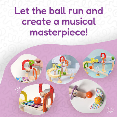 Circuit de billes musical Montessori