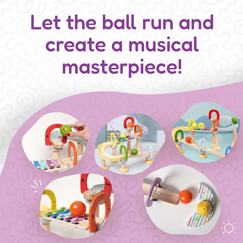 Circuit de billes musical Montessori