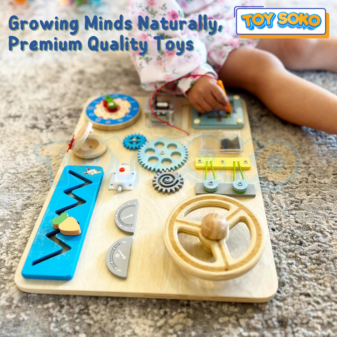Table d'activités interactive – Jouet Montessori 10-en-1 pour tout-petits