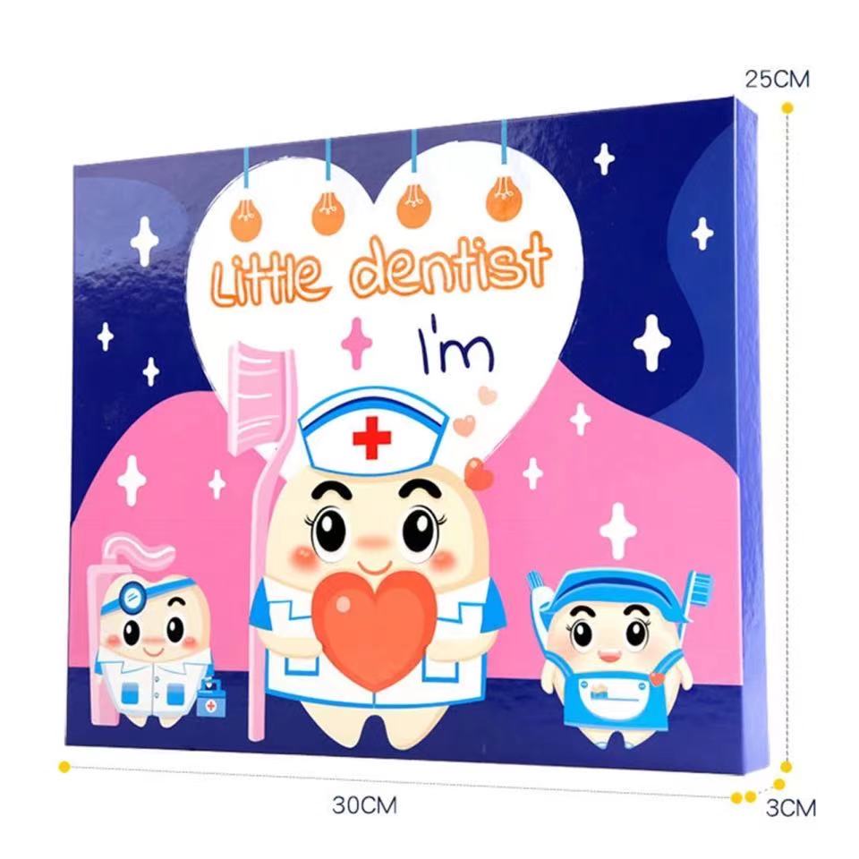 Set de juego de rol de pequeño dentista - Los mejores juguetes Montessori