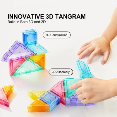 Tangram magnétique – Activité éducative STIM