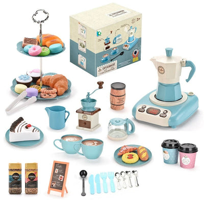 Cafe Set™ - Barista & Pâtissier en herbe - Set de jeu Café et Boulangerie