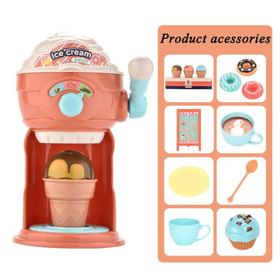 Ice Cream Maker Set™ - Petits Maîtres Glaciers - Ensemble de jouets Machine à glace