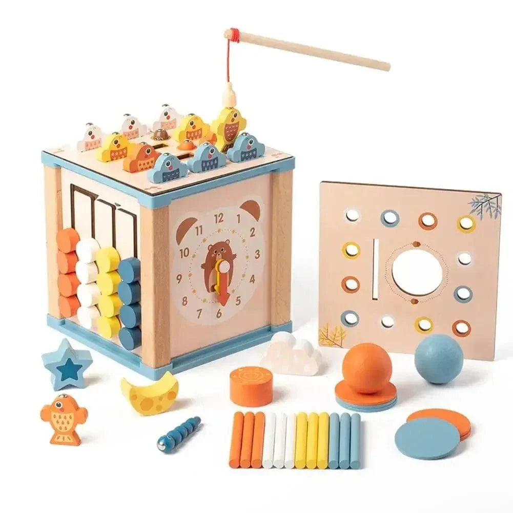 Cube d'activités Montessori