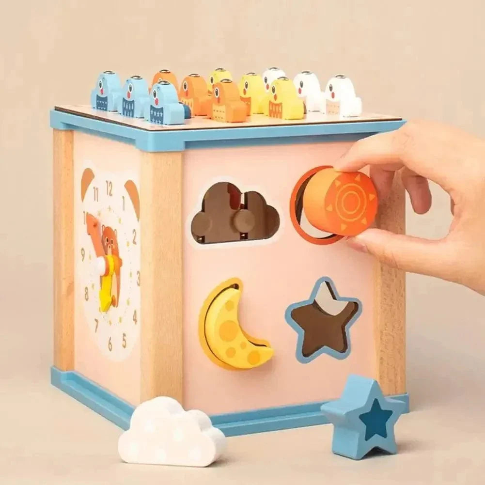 Cube d'activités Montessori