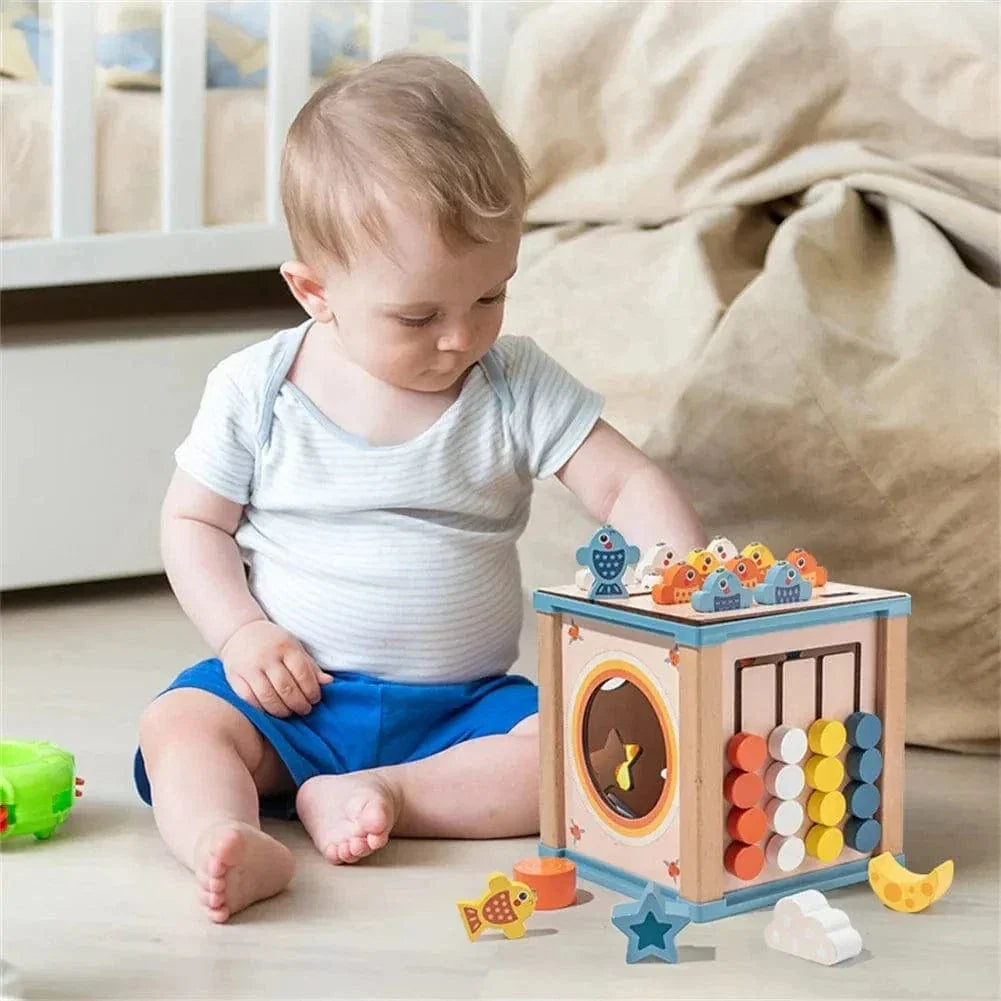 Cube d'activités Montessori