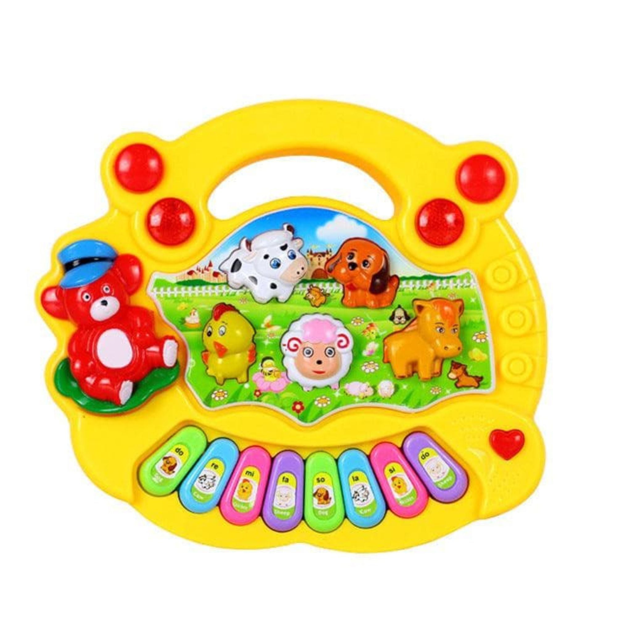 Piano ferme des animaux Montessori