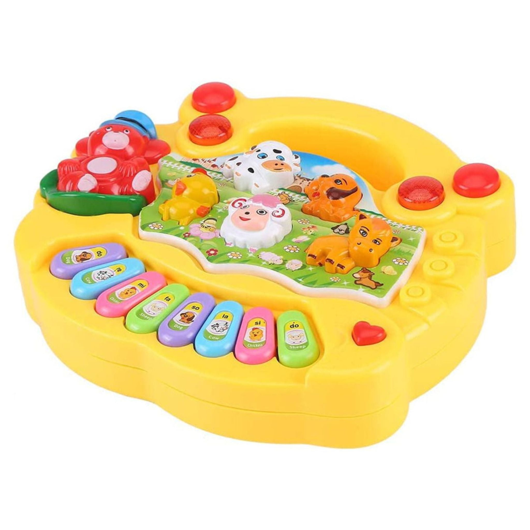 Piano de la granja de animales Montessori