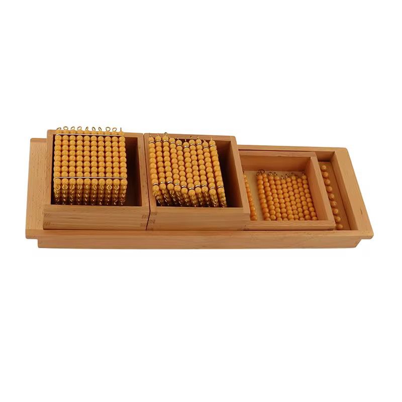 Montessori Decimal Symbols with Tray | Introduction to the Decimal System