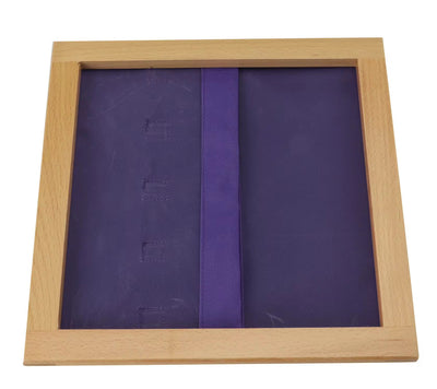 Cadre d'habillage Montessori - Velcro | Matériel de vie pratique