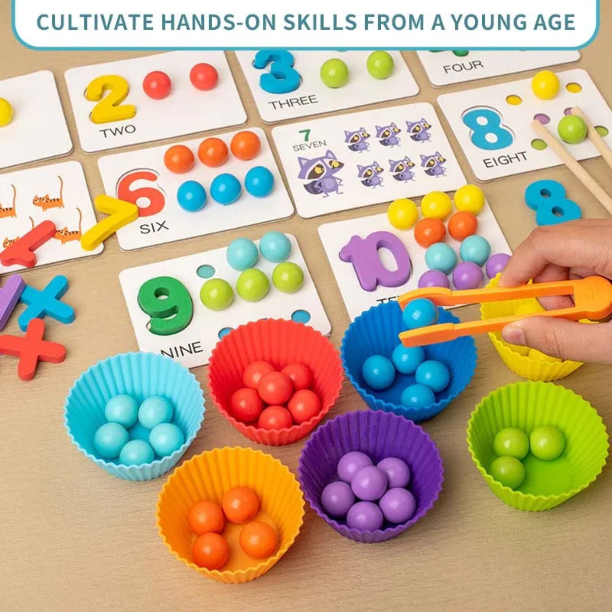 Kit de comptage Montessori