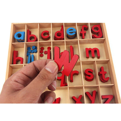 Fidtoy Moveable Alphabet Montessori Language Learning Toy