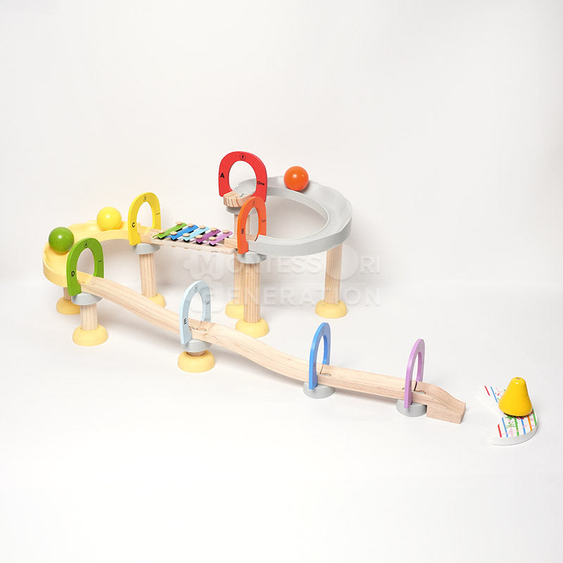 Circuit de billes musical Montessori