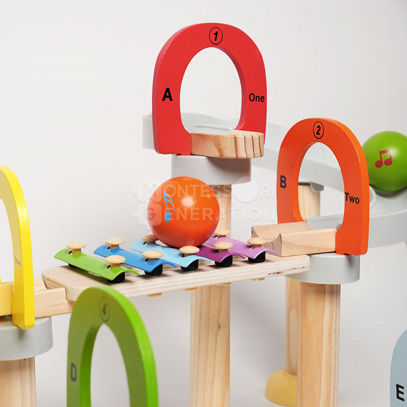 Circuit de billes musical Montessori