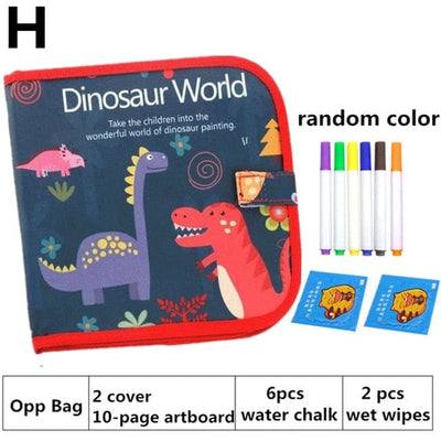 Pizarra de dibujo y garabatos Montessori para niños