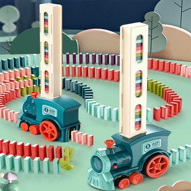 Montessori Domino Train Set Toy