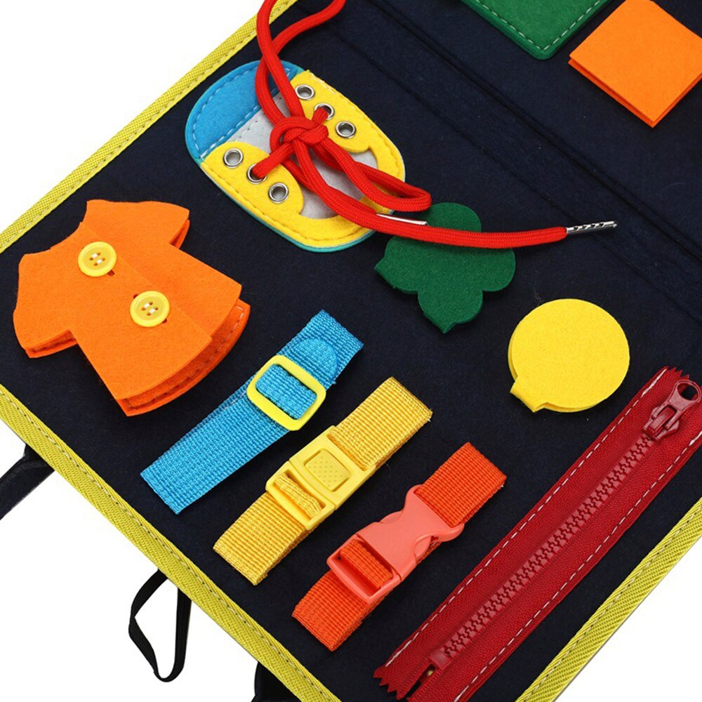 Tableau d'activités Montessori portable