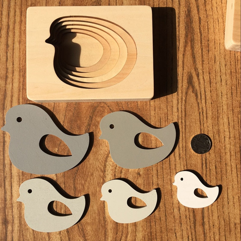 Puzzle Fidtoy intégré pour les tout-petits