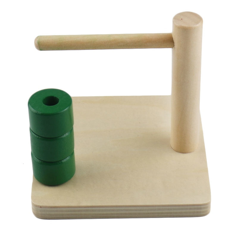Fidtoy Disc on Horizontal Dowel