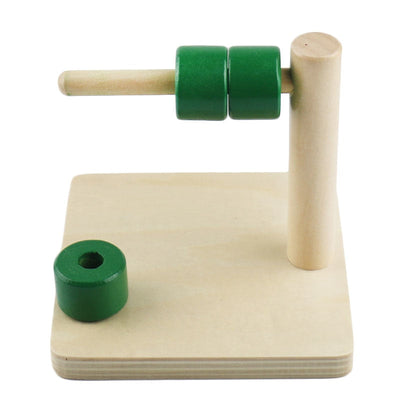 Fidtoy Disc on Horizontal Dowel
