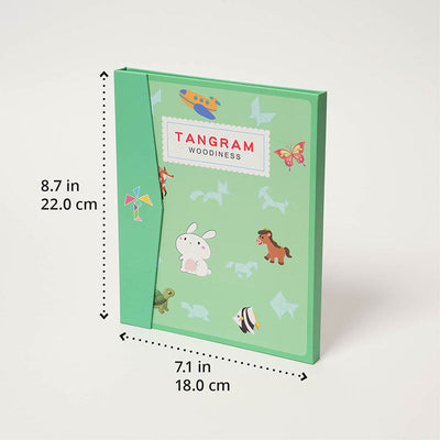 Montessori Magnetic Tangram Book