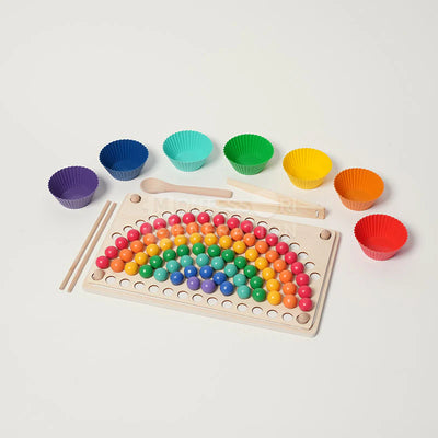 Perles Montessori Arc-en-ciel Fidtoy