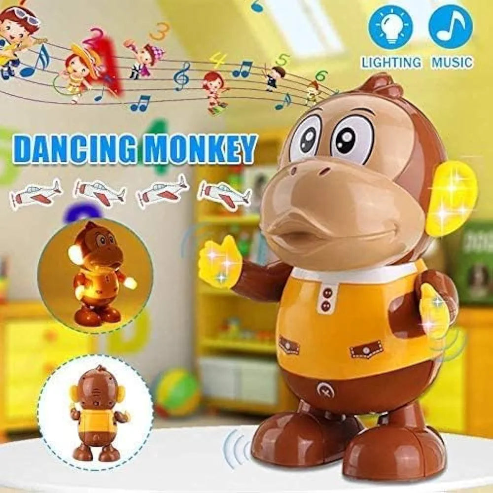 Jouet Singe Danseur | Musique et Lumières Amusantes pour Enfants - Bacha Toys
