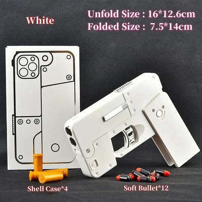 Pistola de juguete con forma de iPhone Derringer – Modelo educativo de ciencia para niños | Bacha Toys