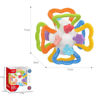 Sonajero para bebé – Estimulación temprana para el desarrollo visual, táctil y auditivo | Bacha Toys