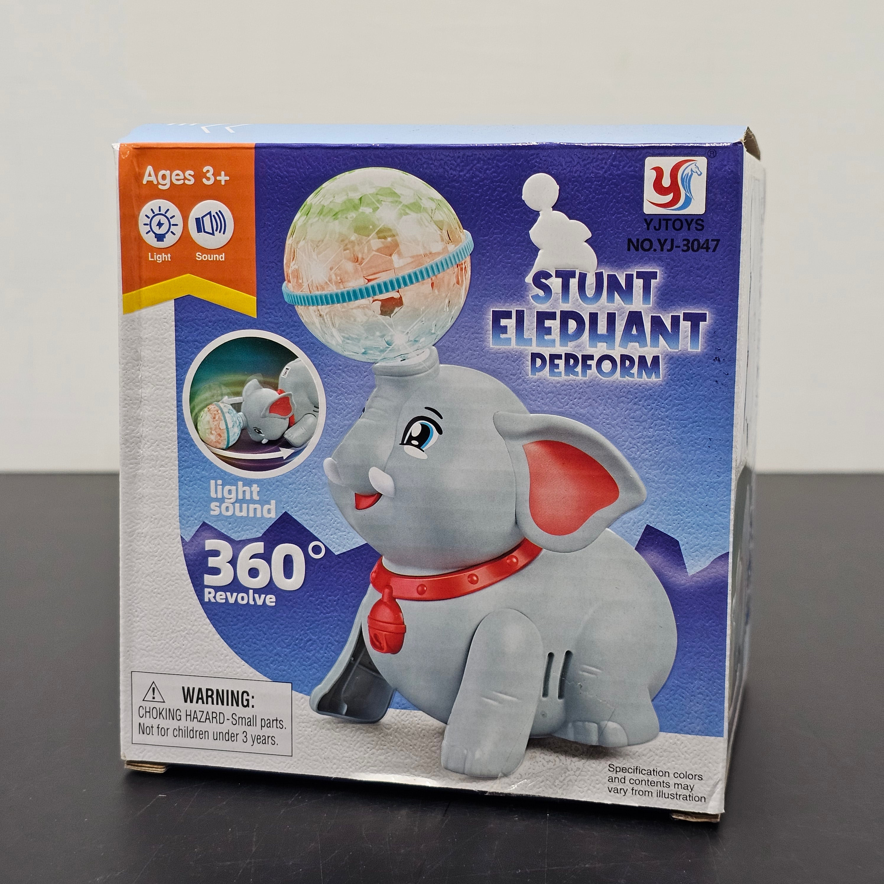 Lindo Juguete de Elefante con Rotación de 360° – Diversión Musical y con Luces para Niños | Bacha Toys