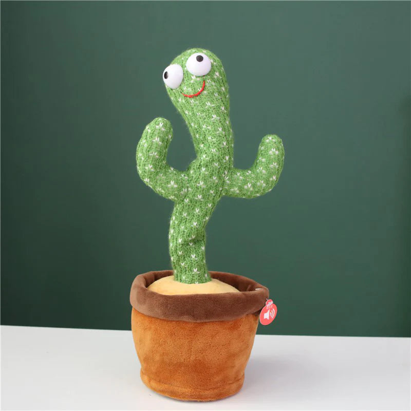 Juguete Cactus Bailarín | Música, Luces y Función de Repetición de Voz - Bacha Toys