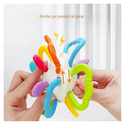 Sonajero para bebé – Estimulación temprana para el desarrollo visual, táctil y auditivo | Bacha Toys