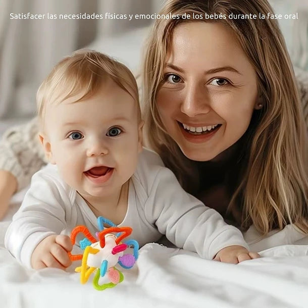 Sonajero para bebé – Estimulación temprana para el desarrollo visual, táctil y auditivo | Bacha Toys