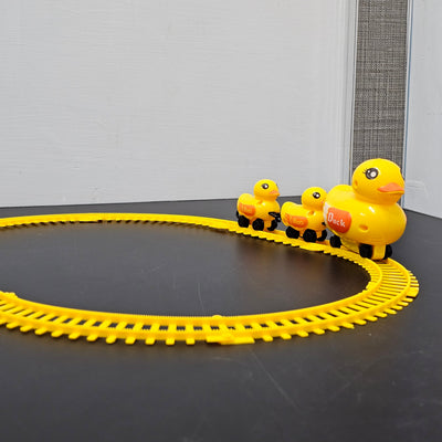 Jouet de chemin de fer électrique Canard Jaune – Jouet de piste amusant pour enfants | Bacha Toys