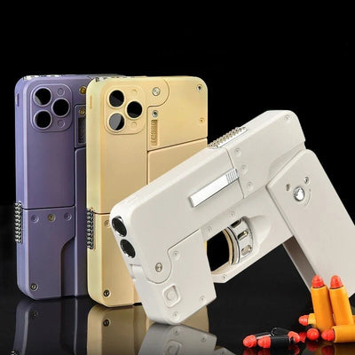 Pistola de juguete con forma de iPhone Derringer – Modelo educativo de ciencia para niños | Bacha Toys