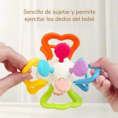 Sonajero para bebé – Estimulación temprana para el desarrollo visual, táctil y auditivo | Bacha Toys