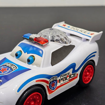 Coche de Policía Musical de Juguete con Luces y Sonidos de Sirena | Bacha Toys