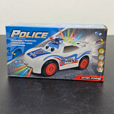 Coche de Policía Musical de Juguete con Luces y Sonidos de Sirena | Bacha Toys